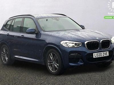 Used BMW X3 M Sport 292 HP (214 kW) 2020 Blue SUV
