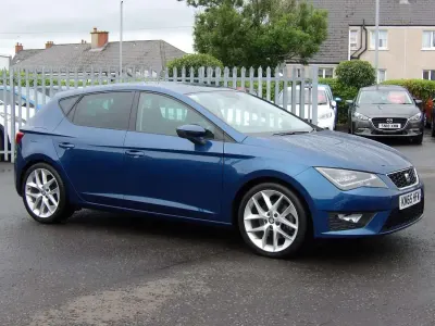 Used Seat Leon FR 2015 Blue Hatchback