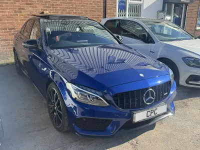 Begagnad Mercedes C43 AMG AMG 362 HK (266 kW) 2017 Blå Sedan