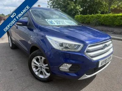 Used Ford Kuga Titanium 120 HP (88 kW) 2018 Blue SUV