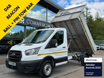 Używany Ford Transit 130 KM (95 kW) 2022 Biały Kabriolet