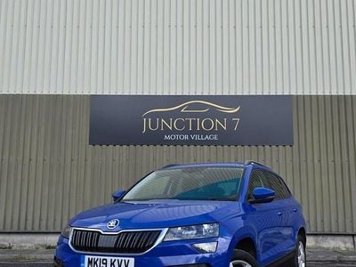 Used Skoda Karoq SE 150 HP (110 kW) 2019 Blue SUV