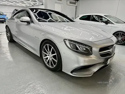 Used Mercedes S63 AMG 585 HP (430 kW) 2015 Silver Coupe
