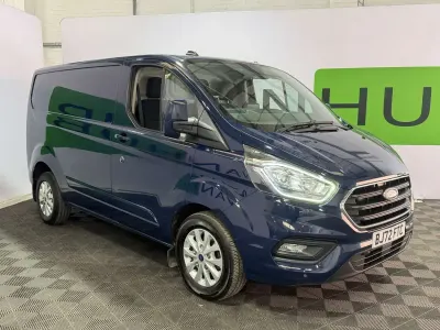 Used Ford Transit Custom Limited 130 HP (95 kW) 2022 Blue Van