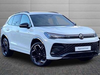 White Used 2025 VW Tiguan R-line SUV | £33,595 (A bit pricey)