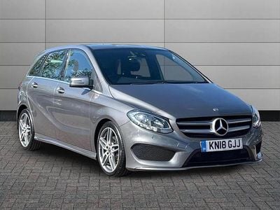 Begagnad Mercedes B180 Executive 109 HK (80 kW) 2018 Grå Minibuss