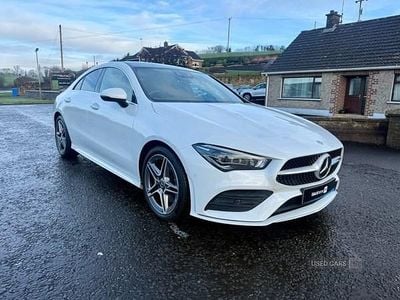 Used Mercedes CLA220 AMG Line Premium Plus 190 HP (139 kW) 2021 White Sedan