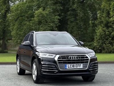 Begagnad Audi Q5 S-Line 190 HK (139 kW) 2018 Svart SUV