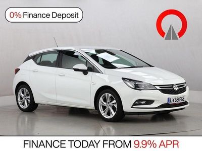 Used Vauxhall Astra SRi 150 HP (110 kW) 2019 White Hatchback