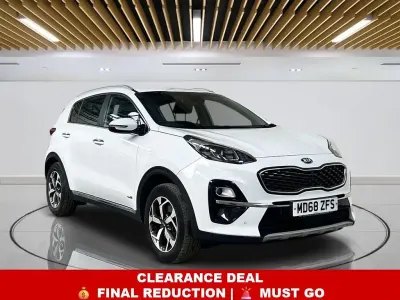 Used Kia Sportage 177 HP (130 kW) 2019 White SUV