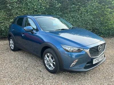 Used Mazda CX-3 105 HP (77 kW) 2017 Blue SUV
