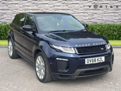 Used Land Rover Range Rover evoque HSE Dynamic 2018 Blue Estate