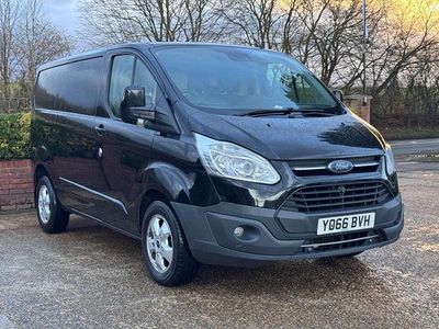 Usado Ford Transit Custom Limited 130 HP (95 kW) 2017 Preto Van