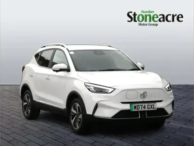 Used MG ZS Trophy Connect 114 kW (156 HP) 2025 White SUV