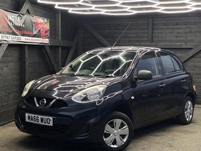 Black Used 2016 Nissan Micra Visia Hatchback | £2,895 (Fair price)