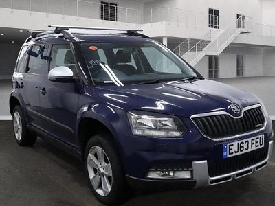 Used Skoda Yeti GreenLine 105 HP (77 kW) 2013 Blue SUV
