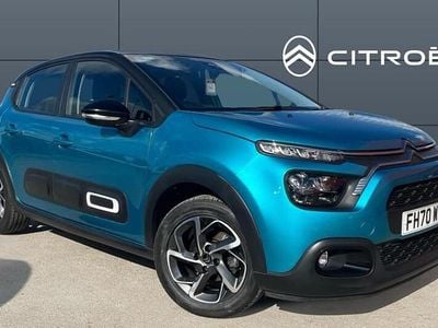 Used Citroën C3 PureTech 83 HP (61 kW) 2021 Blue Hatchback
