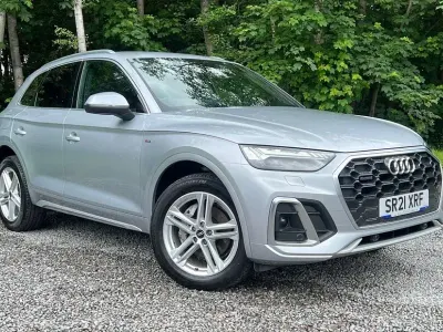 Used Audi Q5 S-Line 204 HP (150 kW) 2021 Silver SUV