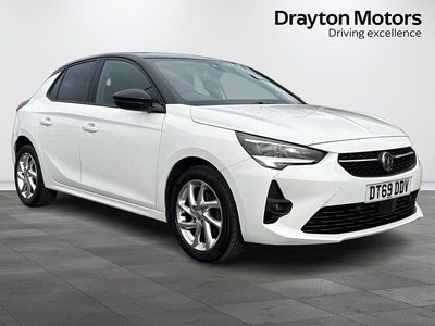 Used Vauxhall Corsa SRi 100 HP (73 kW) 2020 White Hatchback