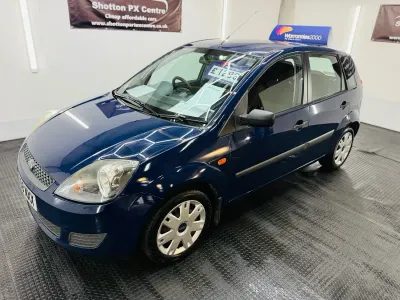 Used Ford Fiesta Style 2008 Blue Hatchback