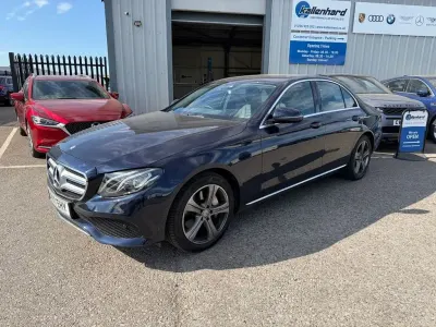 Used Mercedes E350 SE 258 HP (189 kW) 2017 Blue Sedan