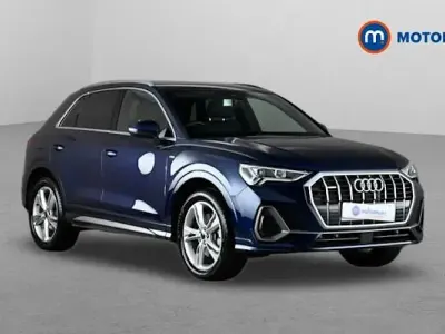 Begagnad Audi Q3 S-Line 190 HK (139 kW) 2023 Blå SUV
