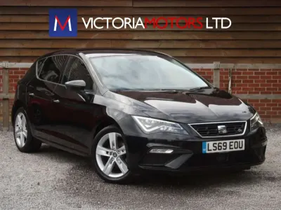 Begagnad Seat Leon FR 150 HK (110 kW) 2019 Svart Halvkombi