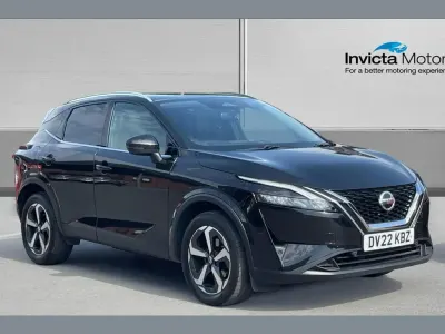Used Nissan Qashqai N-Connecta 155 HP (114 kW) 2022 Black SUV