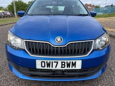 Blue Used 2017 Skoda Fabia SE Hatchback | £3,999 (Good price)