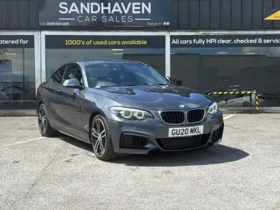 Used BMW 218 M Sport 136 HP (100 kW) 2020 Grey Coupe