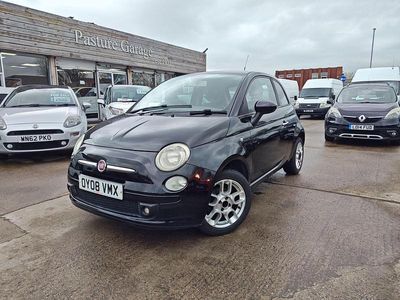 Used Fiat 500 Sport 2008 Black Hatchback
