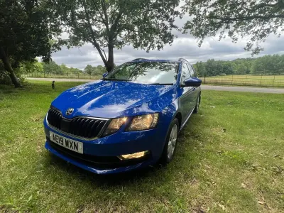 Used Skoda Octavia SE Technology 2019 Blue Estate