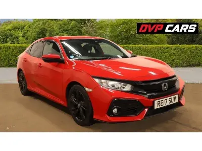 Used Honda Civic SR 129 HP (94 kW) 2017 Red Hatchback