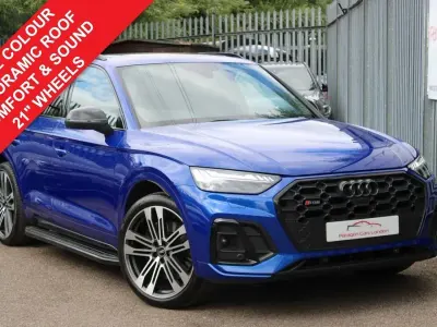 Used Audi SQ5 Advanced 341 HP (250 kW) 2021 Blue SUV