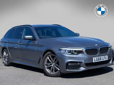 Used BMW 520 M Sport 187 HP (137 kW) 2018 Blue Estate