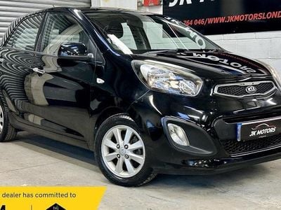 Used Kia Picanto 69 HP (50 kW) 2014 Black Hatchback
