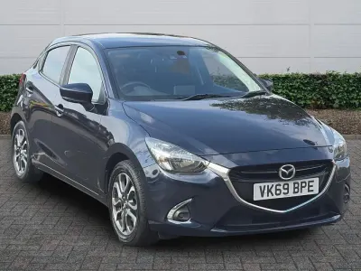 Used Mazda 2 Inclusive 2019 Blue Hatchback