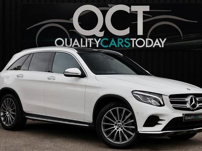 Used Mercedes GLC350 AMG line 2017 White Estate