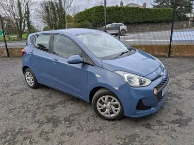 Usado Hyundai i10 SE 66 HP (48 kW) 2018 Azul Citadino