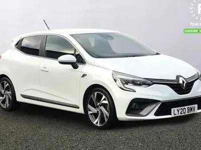 Used Renault Clio RS Line 140 HP (102 kW) 2020 White Hatchback