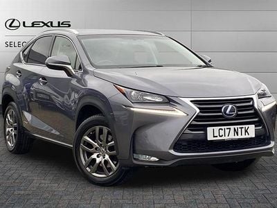 Used Lexus NX300h Luxury Line 195 HP (143 kW) 2017 Grey SUV