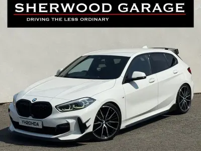 Used BMW 118 M Sport 150 HP (110 kW) 2020 White Hatchback