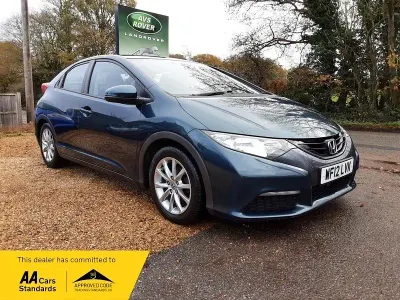 Begagnad Honda Civic SE 2012 Grön Halvkombi