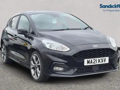 Used Ford Fiesta ST-Line X 125 HP (91 kW) 2021 Black Hatchback
