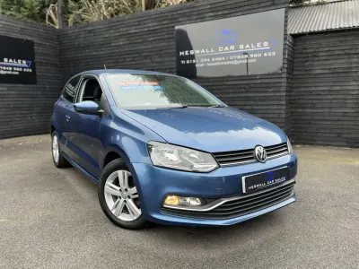 Used VW Polo Edition 60 HP (44 kW) 2017 Blue Hatchback