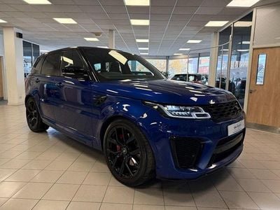 Used Land Rover Range Rover Sport SVR 575 HP (422 kW) 2020 Blue SUV