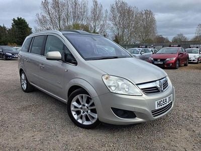 Used Vauxhall Zafira Design Edition 150 HP (110 kW) 2009 Silver MPV