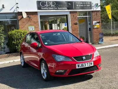 Używany Seat Ibiza 85 KM (62 kW) 2013 Czerwony Hatchback