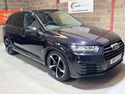 Used Audi Q7 Black Edition 272 HP (200 kW) 2018 Black SUV