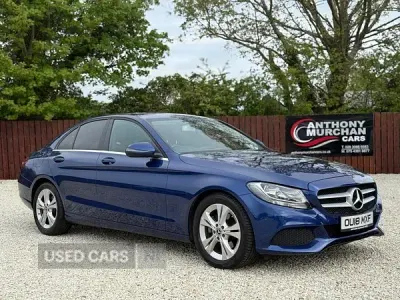 Usado Mercedes C220 Executive 2018 Azul Sedan